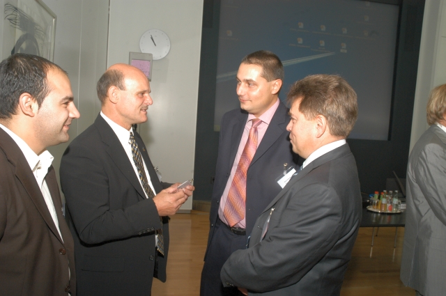 Wirtschaftstag des BVMW mit der Commerzbank Frankfurt am Main und dem Zentrum für Marketing des russischen Unternehmer – Verbandes RSPP, 05.09.2007 in Frankfurt/Main